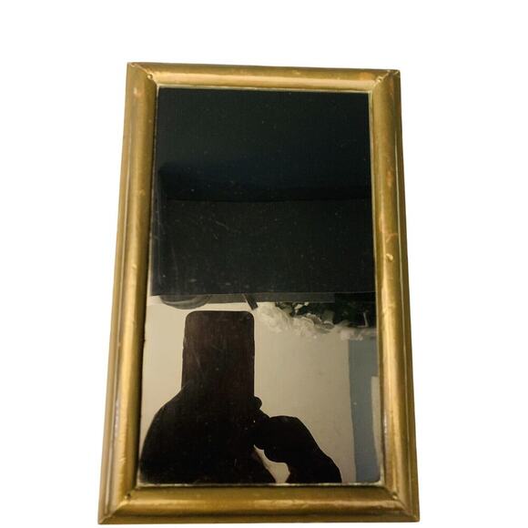 Vintage 12” Brass Casket Box Jewelry Dresser Parlor Trinket Home Decor - Picture 14 of 16